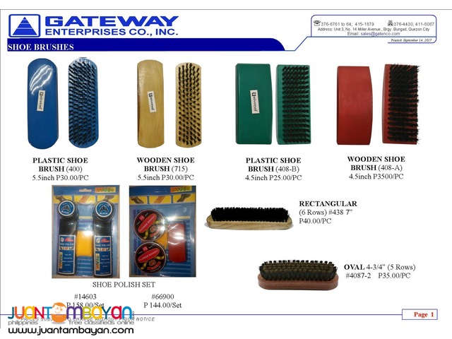 Wooden shoe brush Plastic shoe brush Wooden shoe brush Plastic shoe brush