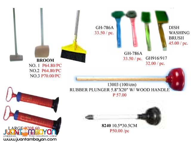 Dustpan Broom Magic Duster Window Washe Rubber Plunge Mop Head