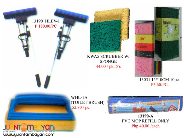 Shower Curtain Scrubbe, Gloves and All Purpose Extendable Pole