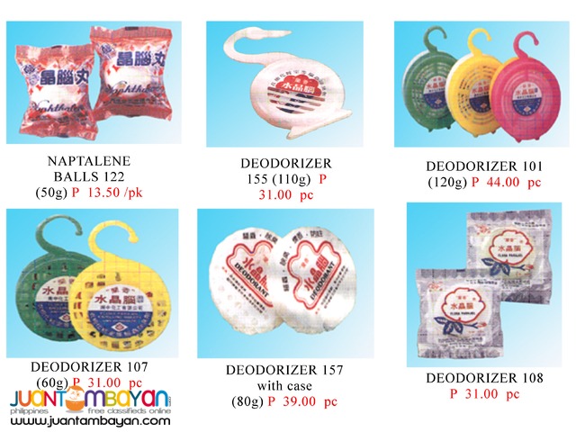 Deodorize Fragrance and Napthalene