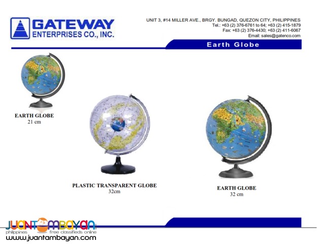 Earth Globe World Globe 21cm 32cm Earth Globe World Globe 21cm 32cm
