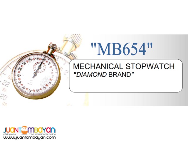 Diamond MB654 Mechanical Stopwatch Diamond MB654 Mechanical Stopwatch