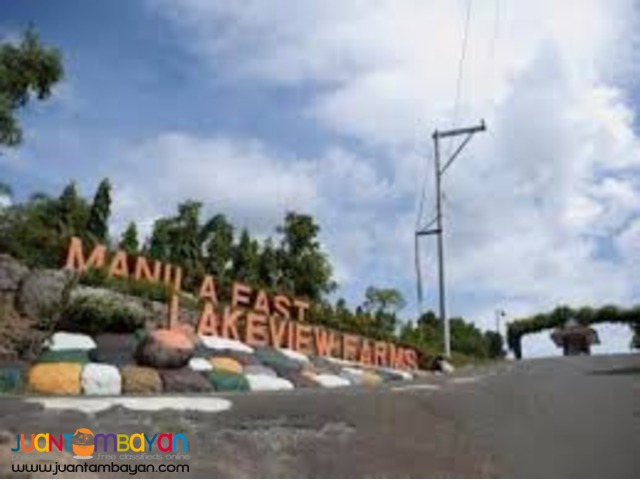 Vacation/Residential/Farm Lots Manila East Lakeview Farms Morong Rizal