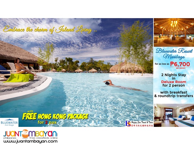 2 Nights Stay in Bluewater Maribago Promo