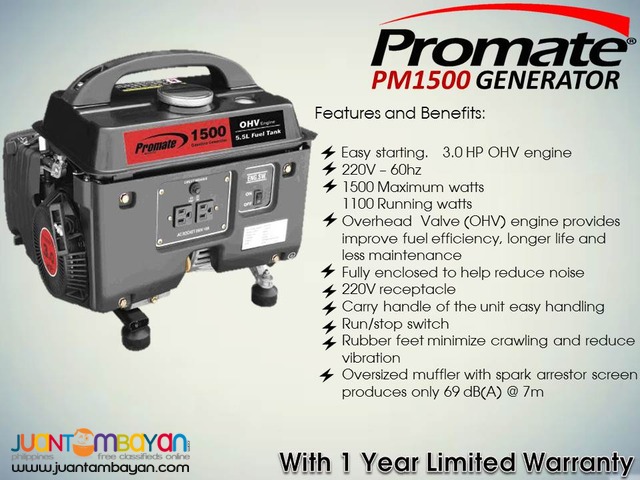 Generator Portable PM1500