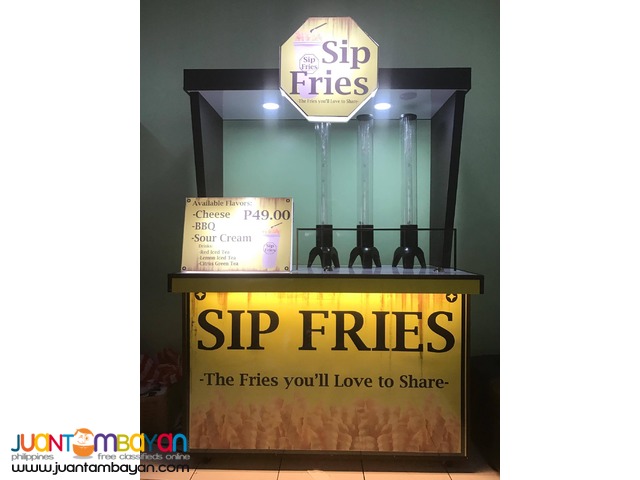 Sip Fries Food Cart Franchise - Affordable French Fries On The Go