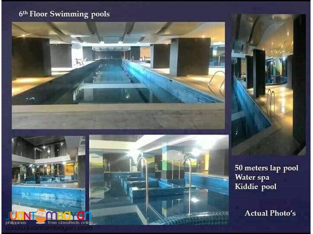 Victoria Sports Tower! 6k lang monthly 15k lang reservation fee!