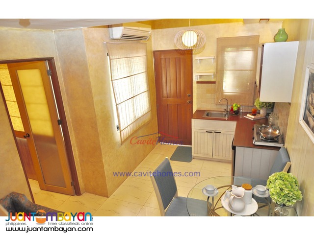 Alice Model: 40 sqm. Townhouse with 3 Bedrooms and a Carpark.