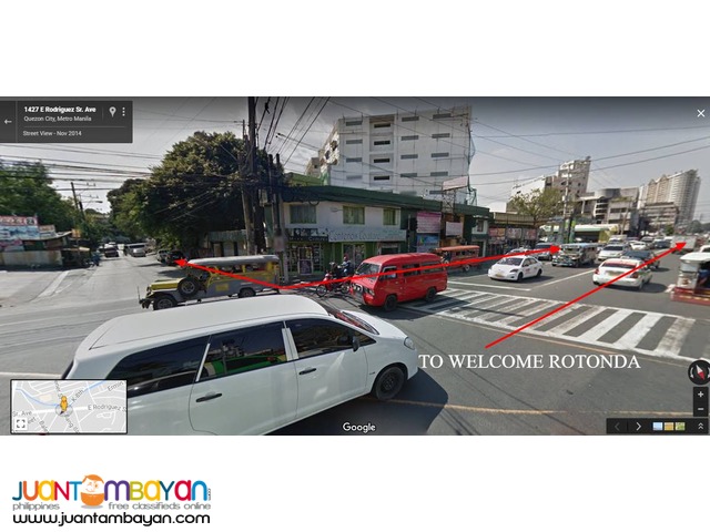 commercial lot for lease in New Manila Quezon City direct leasee only