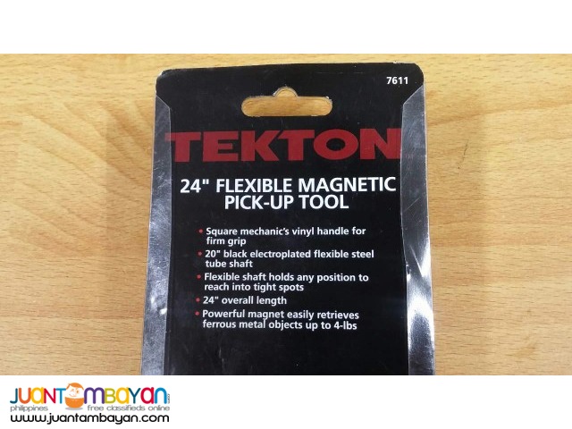 Tekton 7611 24-inch Flexible Magnetic Pick-Up Tool