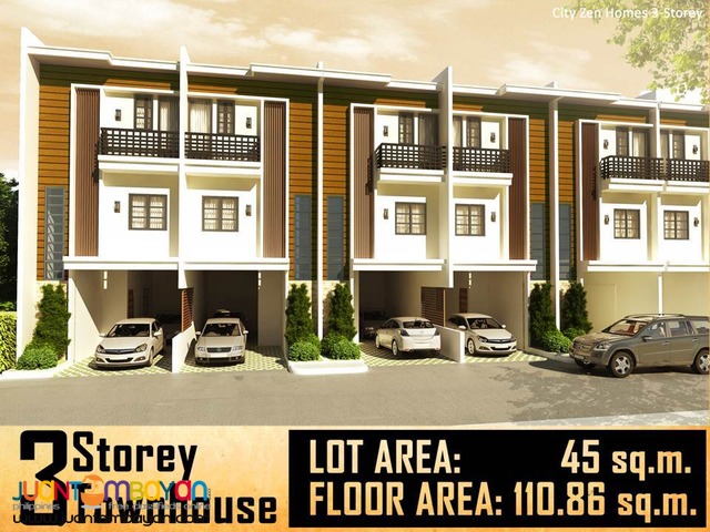 spacious townhouse city zen resideces capitol site cebu city