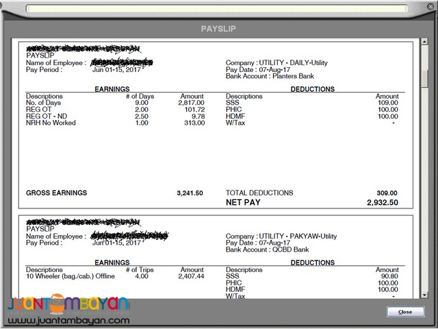 manpower payroll manpower payroll