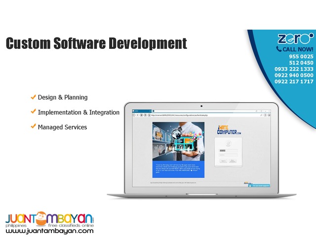 Zero Custom Software Development