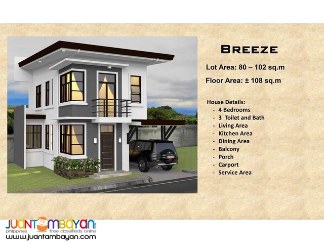  breeze model 4br house ricksville heights minglanilla cebu 