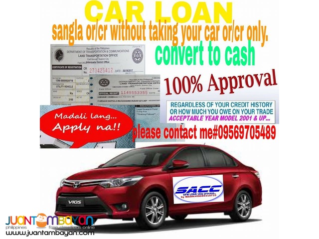 FINANCING TRUCK AND CAR OR SANGLA OR/CR CONVERT TO CASH!!!!