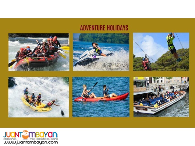 Adventure Holidays, book us now!