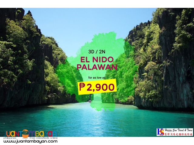 3D2N El Nido Package 3D2N El Nido Package