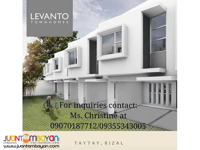 LEVANTO HOMES TAYTAY RIZAL