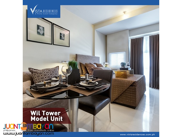 Studio Type (24 sqm) Wil Tower Ready For Occupancy 5% DP to MOVE IN
