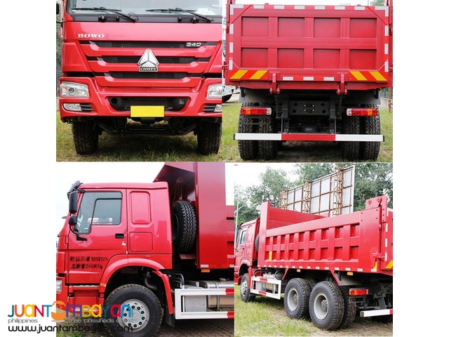 10 Wheeler HOWO-A7 Dump Truck, 371HP, 20m³ euro4