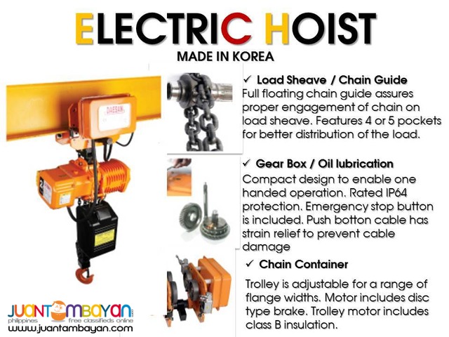 ELECTRIC HOIST CHAIN