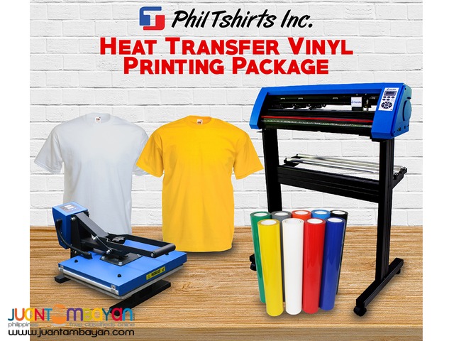 T Shirt Printing Business - Heat Transfer Vinyl Printing Package