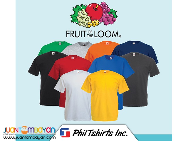 T Shirt Printing Business - Fruit of the Loom Soft Premium