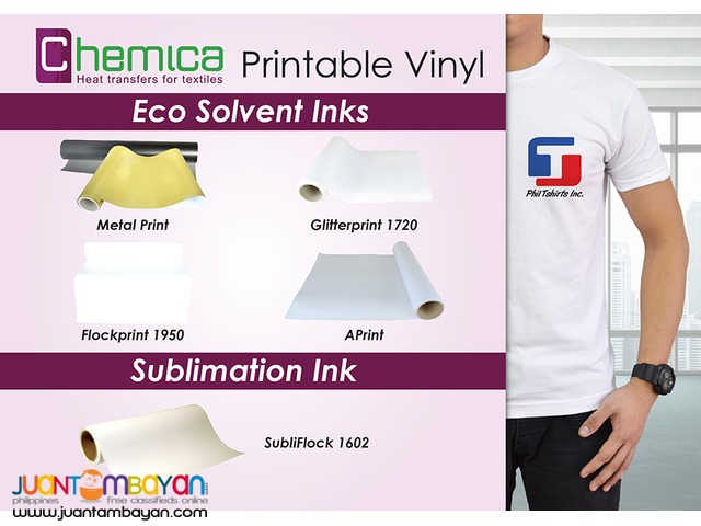 T Shirt Printing Business - Chemica SubliFlock 1602