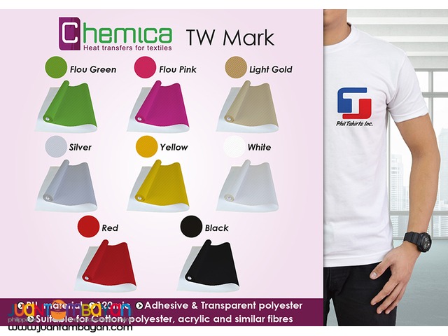 T Shirt Printing Business - Chemica TW Mark Heat Transfer Vinyl