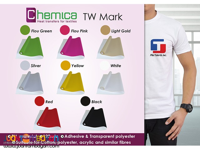 T Shirt Printing Business - Chemica TW Mark Heat Transfer Vinyl T Shirt Printing Business - Chemica TW Mark Heat Transfer Vinyl