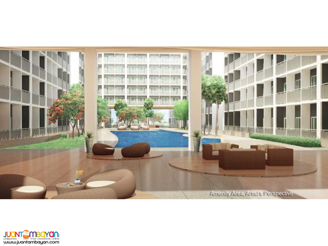 MOA 1 BR w/ balcony condo for sale Shore 2 Residences near Manila Bay
