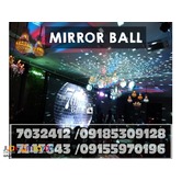 RETRO DISCO DANCE PARTY LIGHTS MIRROR BALL RENTAL@09185309128