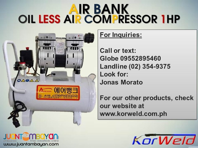 Air Compressor Oil less