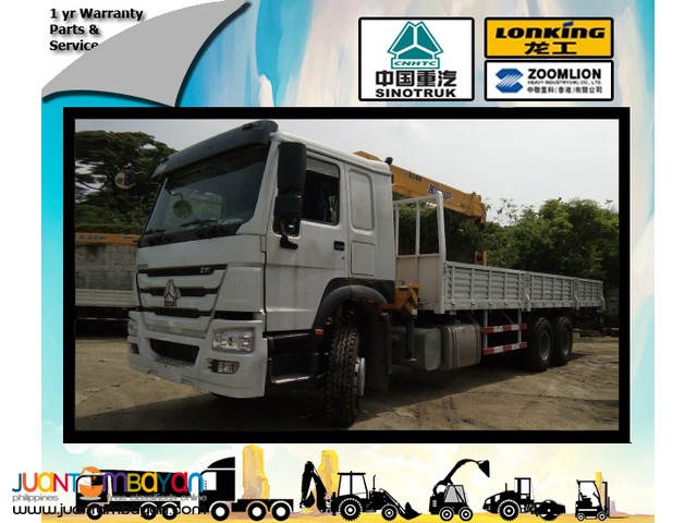 Boom truck with 5.5T Boomer SINOTRUK Howo Boom truck with 5.5T Boomer SINOTRUK Howo