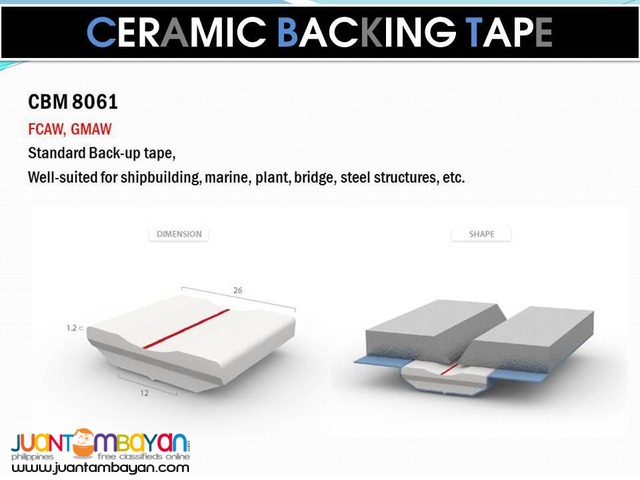 Ceramic Backing Tape