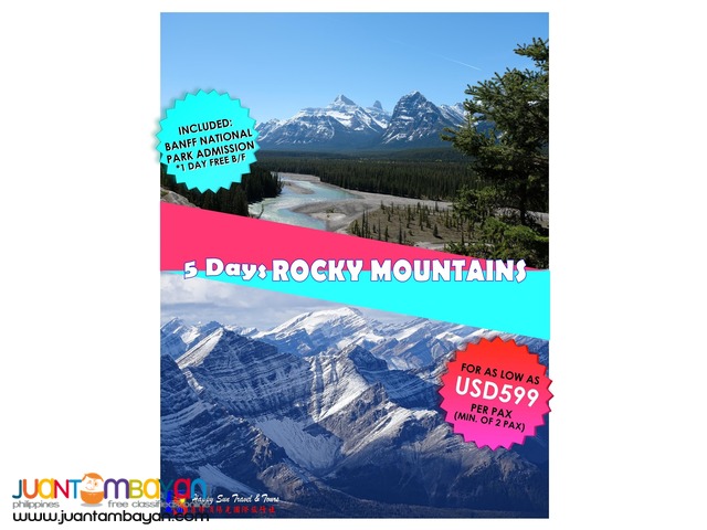 5D4N Rocky Mountains Tour