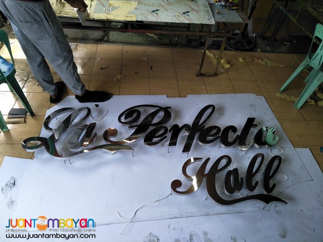 Stainless Signage Maker