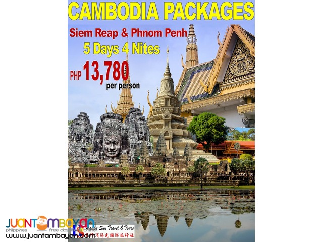 5D4N Siem Reap + Phnom Penh Package 5D4N Siem Reap + Phnom Penh Package