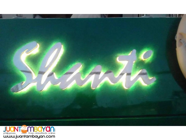 Stainless Steel Signage (Cut-out/Build-Up)