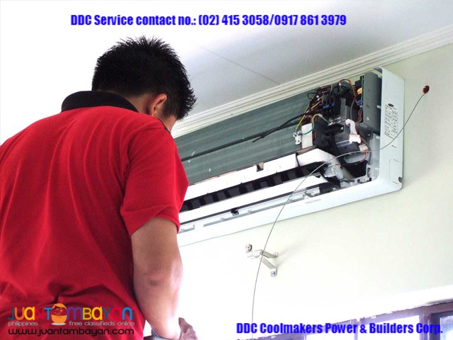 General cleaning repair and installation for aircon