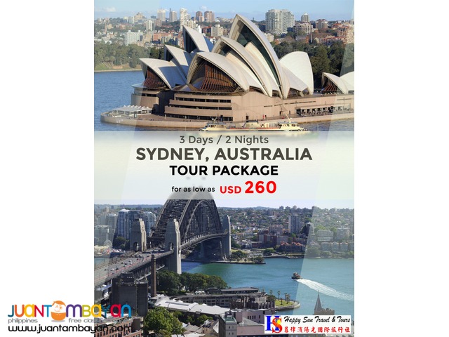 3D2N Sydney Tour Package 3D2N Sydney Tour Package