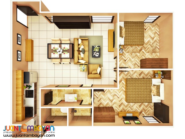 Affordable 2bedroom Condo Unit at Brentwood, Lapu-lapu City,Cebu