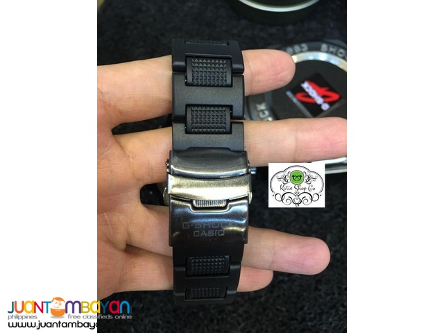 CASIO G SHOCK - GSHOCK METAL FACE WITH RUBBER STRAP