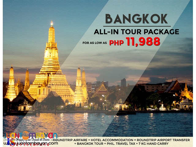 bangkok tour package 2023