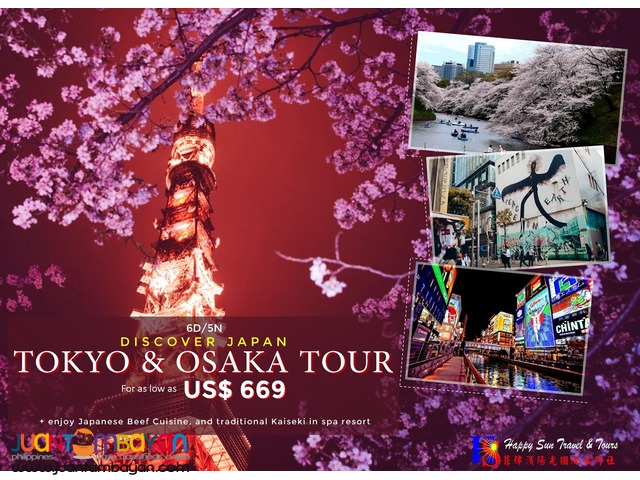 6D5N Tokyo & Osaka Package 6D5N Tokyo & Osaka Package