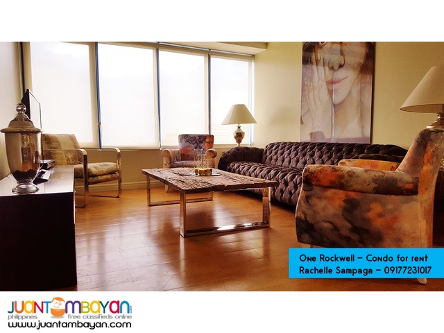 Condo For Rent One Rockwell West Rockwell Center Makati City