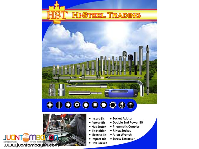 Philip, Slotted, Torx, Hex, Screwbits Philip, Slotted, Torx, Hex, Screwbits