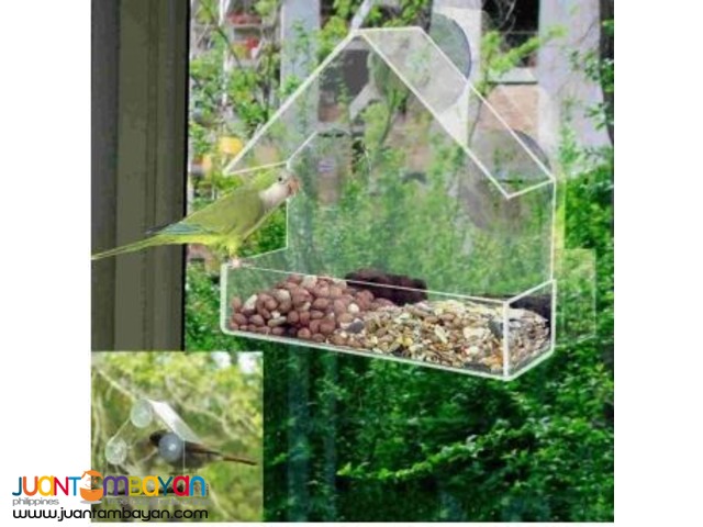 Homecare Window Bird Feeder Acrylic(Transparent) Homecare Window Bird Feeder Acrylic(Transparent)