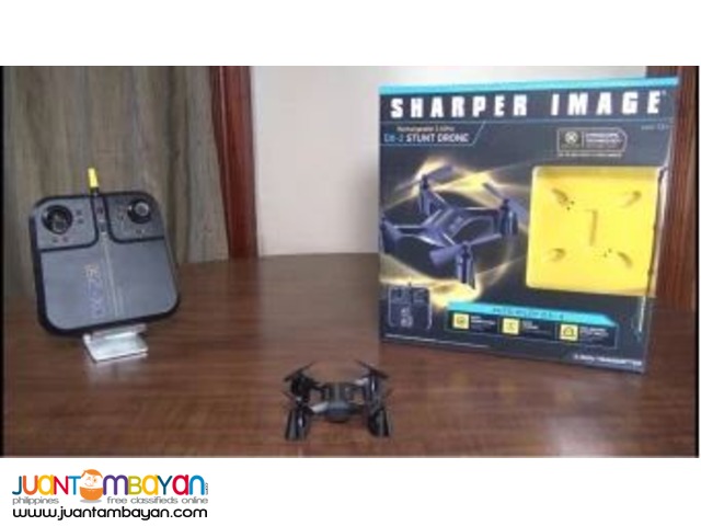 Sharper Image Rechargeable 2.4GHz DX-2 Stunt Drone