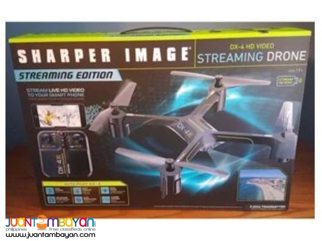 SHARPER IMAGE DX-4 HD VIDEO Streaming Drone